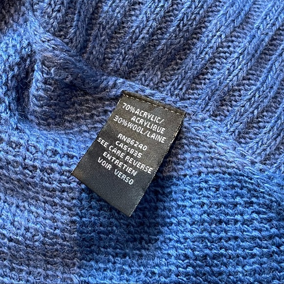 🆕 Ravel USA waterfall sweater marina XL *flaw* - Picture 9 of 9